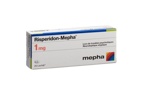 Risperidon-Mepha Lactab 1 mg 20 pce