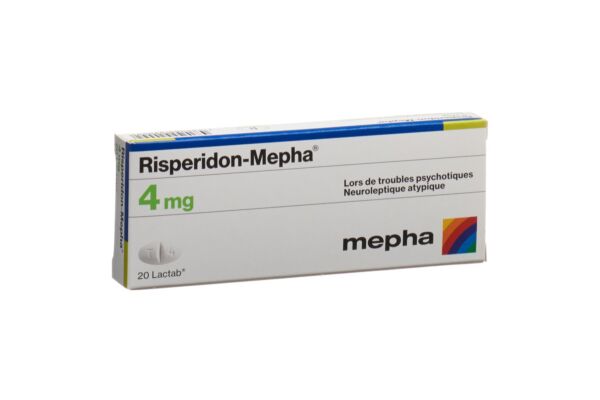Risperidon-Mepha Lactab 4 mg 20 Stk