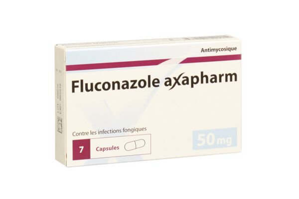 Fluconazol axapharm Kaps 50 mg 7 Stk