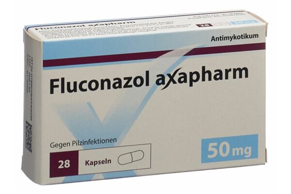 Fluconazole axapharm caps 50 mg 28 pce