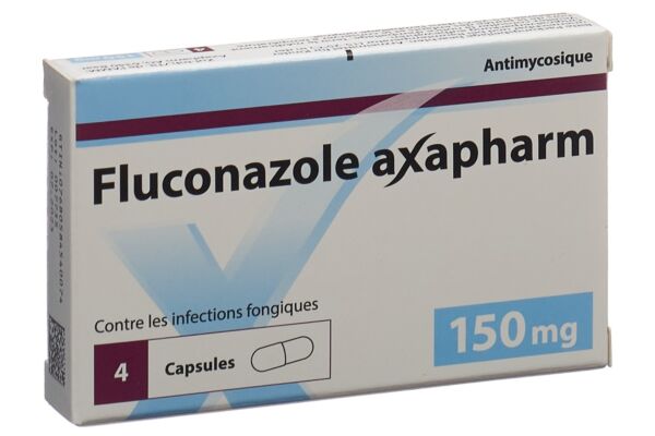 Fluconazole axapharm caps 150 mg 4 pce
