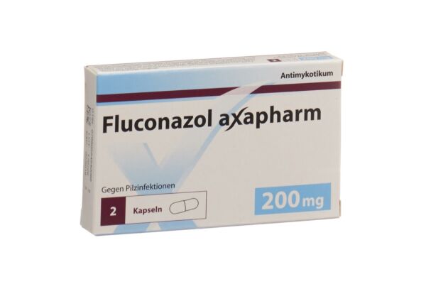 Fluconazol axapharm Kaps 200 mg 2 Stk