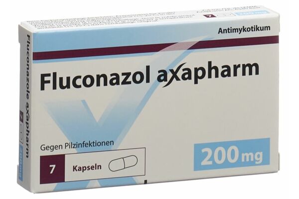 Fluconazol axapharm Kaps 200 mg 7 Stk