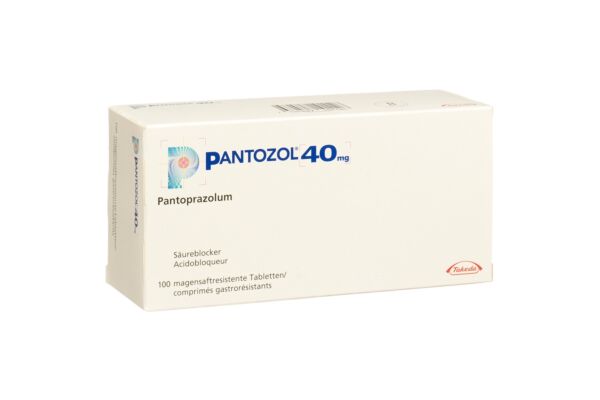 Pantozol cpr pell 40 mg 100 pce