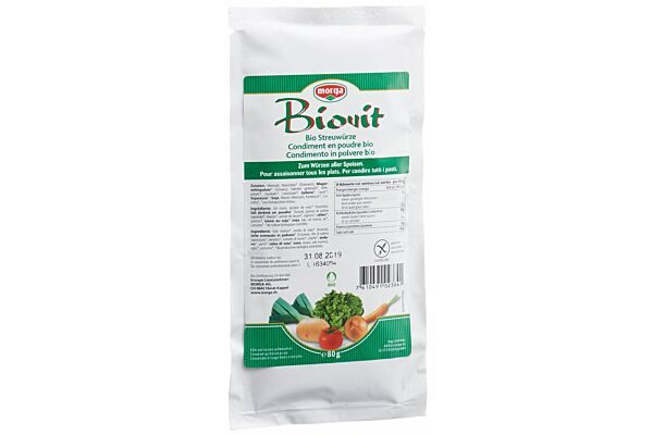 MORGA BIOVIT condiment poudre bio sach 80 g