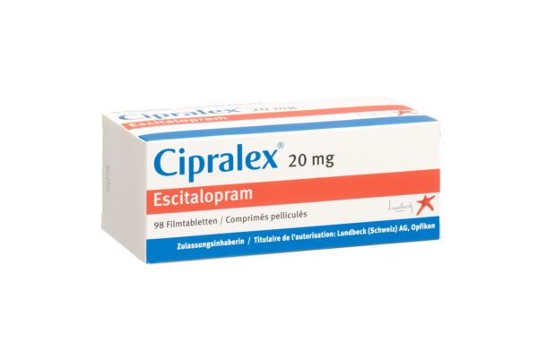 Cipralex cpr pell 20 mg 98 pce
