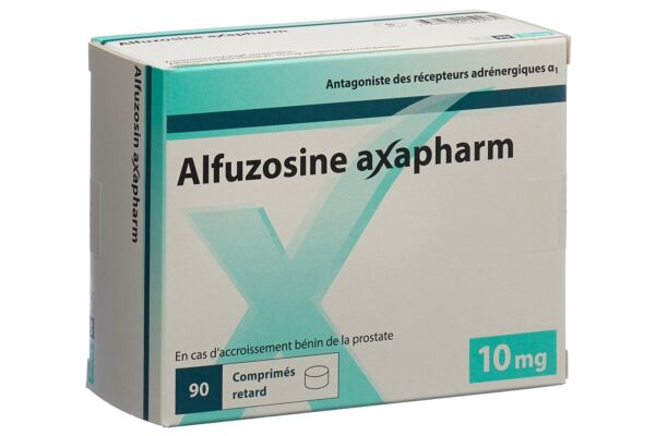 Alfuzosine Axapharm cpr ret 10 mg 90 pce
