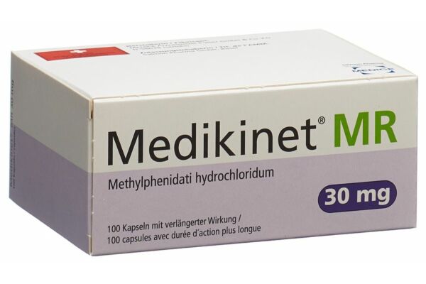Medikinet MR caps 30 mg 100 pce
