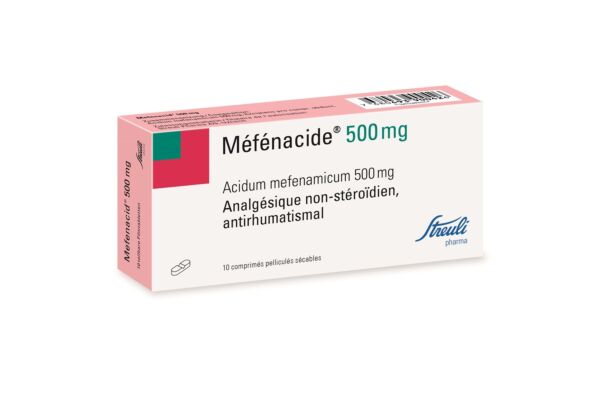 Méfénacide cpr pell 500 mg sécables 10 pce