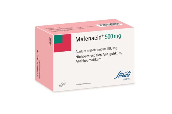 Mefenacid Filmtabl 500 mg teilbar 100 Stk