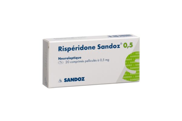 Risperidon Sandoz Filmtabl 0.5 mg 20 Stk