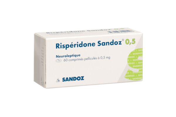 Risperidon Sandoz Filmtabl 0.5 mg 60 Stk