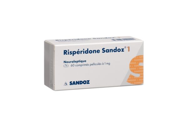 Risperidon Sandoz Filmtabl 1 mg 60 Stk