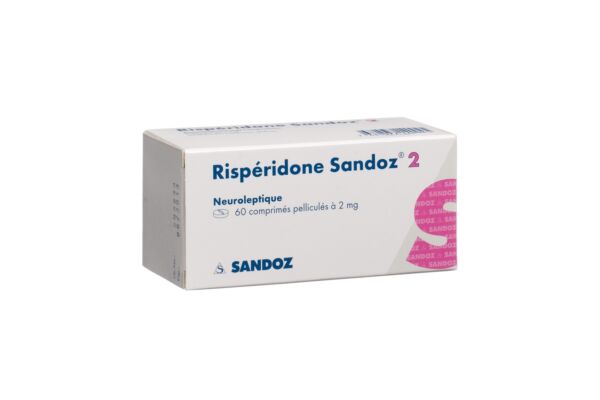 Risperidon Sandoz Filmtabl 2 mg 60 Stk