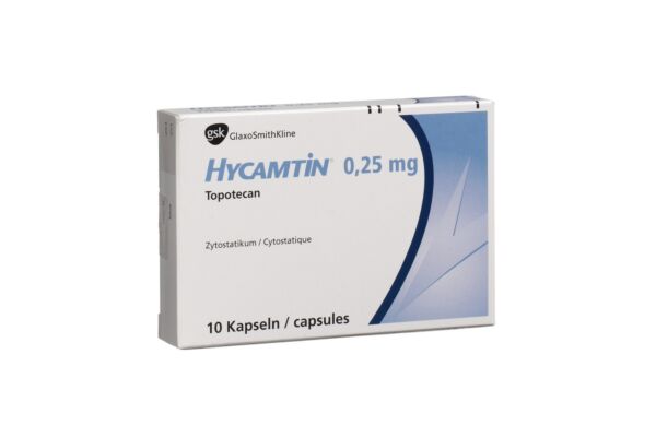 Hycamtin caps 0.25 mg 10 pce