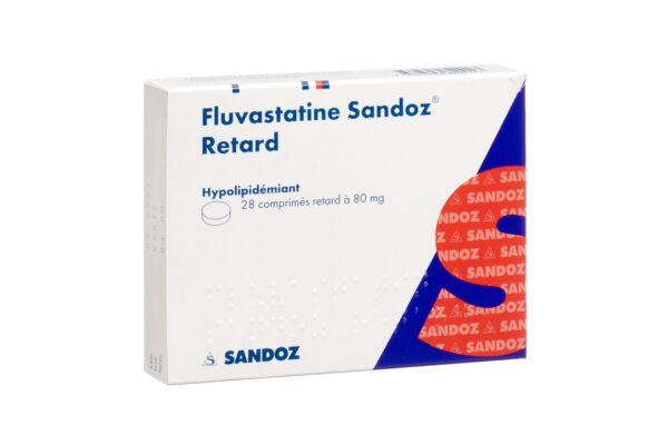 Fluvastatin Sandoz Ret Filmtabl 80 mg 28 Stk