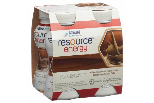 Resource Energy café 4 fl 200 ml