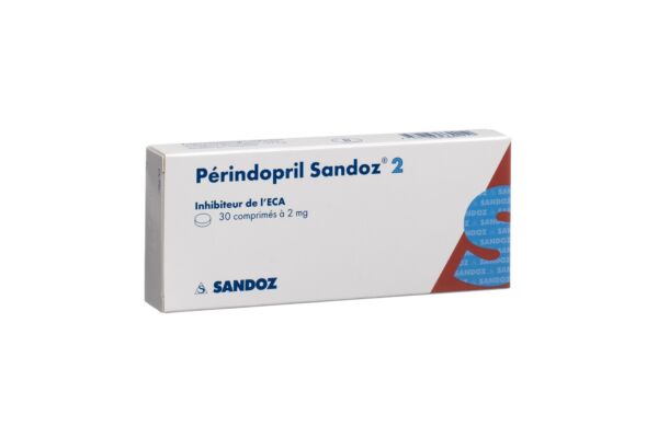 Périndopril Sandoz cpr 2 mg 30 pce