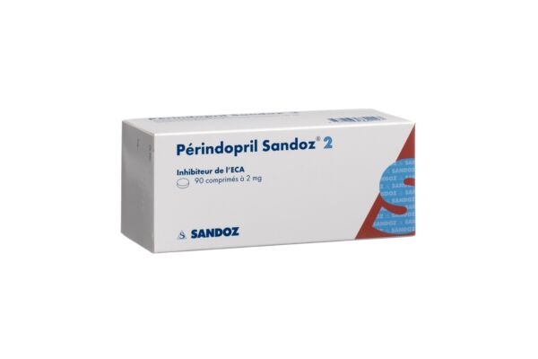 Perindopril Sandoz Tabl 2 mg 90 Stk