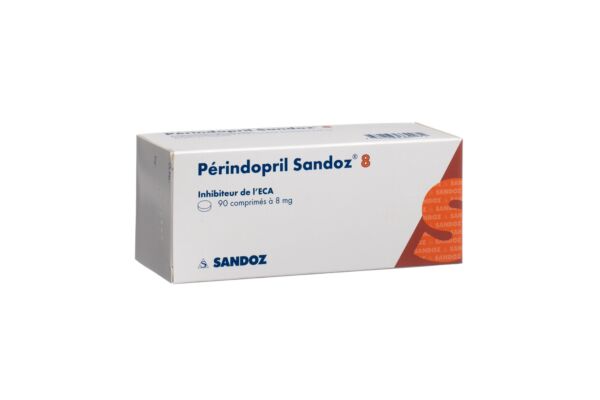 Perindopril Sandoz Tabl 8 mg 90 Stk