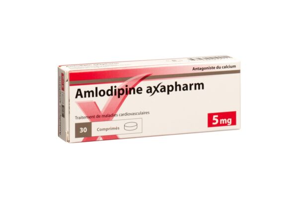Amlodipine axapharm cpr 5 mg 30 pce