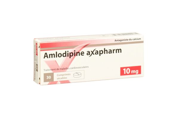 Amlodipin axapharm Tabl 10 mg 30 Stk