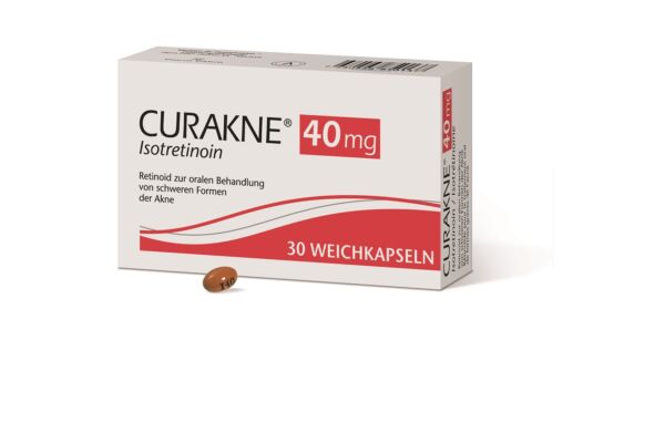 Curakne Weichkaps 40 mg 30 Stk