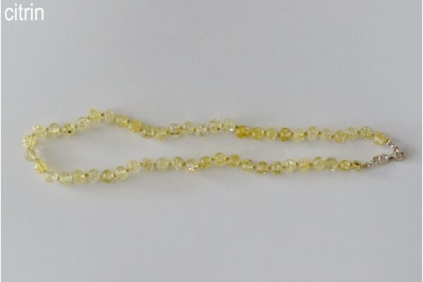 Amberstyle collier d'ambre jaune 32cm avec fermoir à crochet