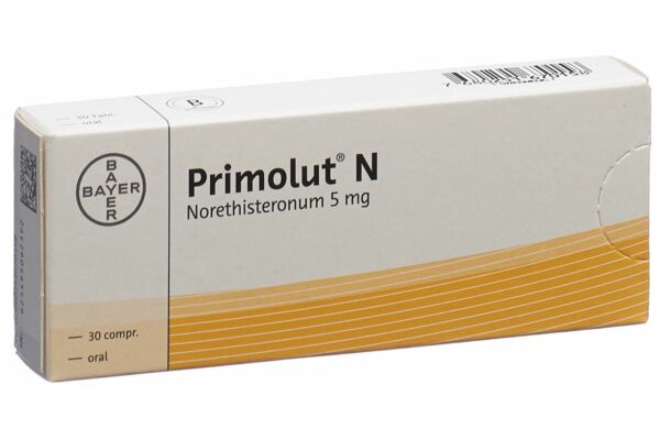 Primolut N Tabl 5 mg 30 Stk