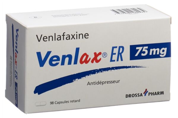 Venlax ER Ret Kaps 75 mg 98 Stk