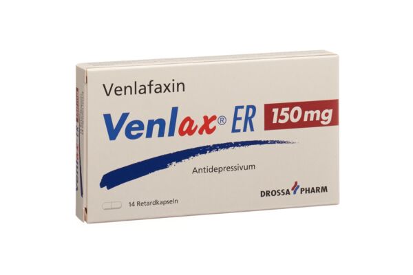 Venlax ER Ret Kaps 150 mg 14 Stk