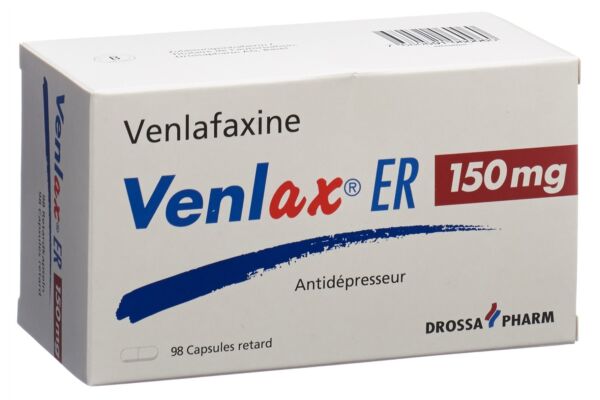 Venlax ER caps ret 150 mg 98 pce