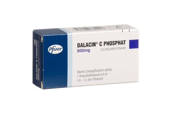 Dalacin C Phosphat sol inj 600 mg amp 4 ml
