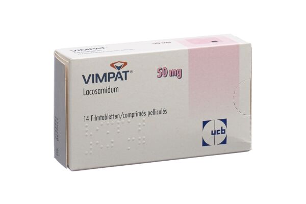 Vimpat Filmtabl 50 mg 14 Stk