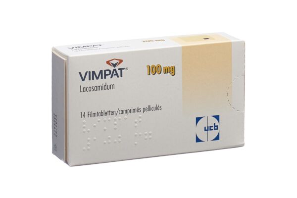 Vimpat Filmtabl 100 mg 14 Stk