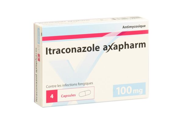 Itraconazol axapharm 4 Kaps 100 mg 4 Stk