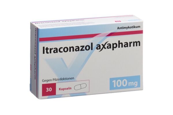 Itraconazol axapharm Kaps 100 mg 30 Stk