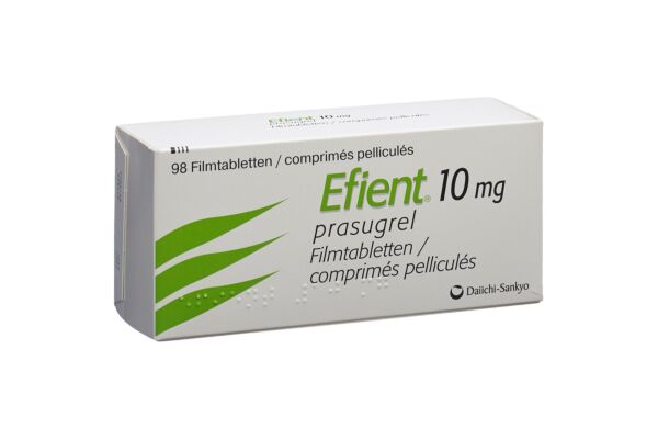Efient cpr pell 10 mg 98 pce