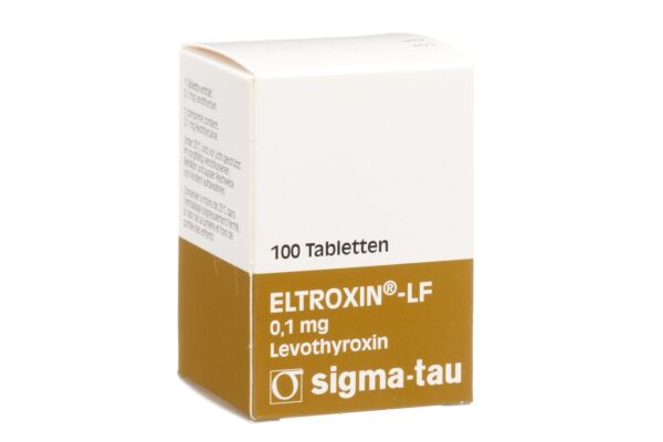 Eltroxin LF Tabl 0.1 mg Ds 100 Stk