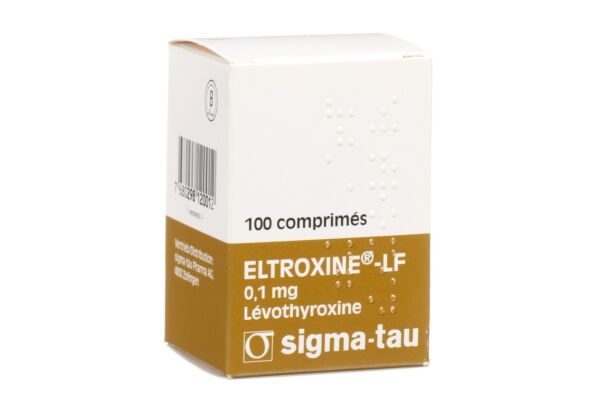 Eltroxin LF Tabl 0.1 mg Ds 100 Stk