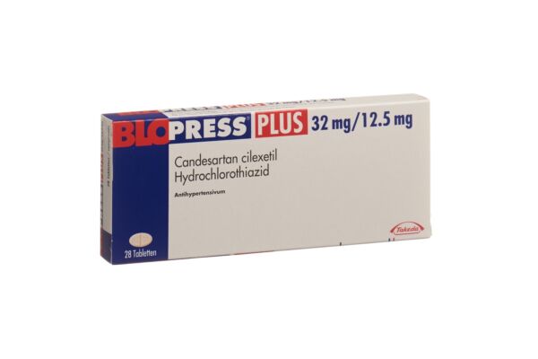 Blopress plus Tabl 32/12.5 mg 28 Stk