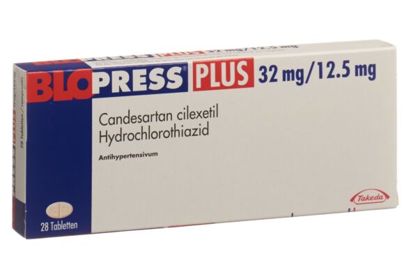 Blopress plus cpr 32/12.5 mg 98 pce