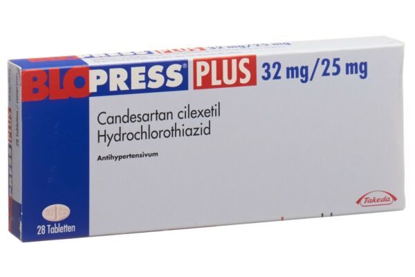 Blopress plus Tabl 32/25 mg 98 Stk