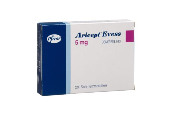 Aricept Evess Schmelztabl 5 mg 28 Stk
