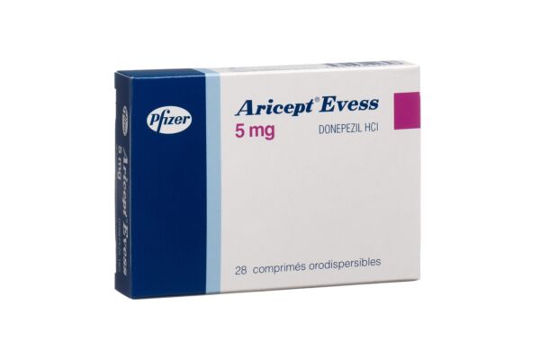 Aricept Evess Schmelztabl 5 mg 28 Stk