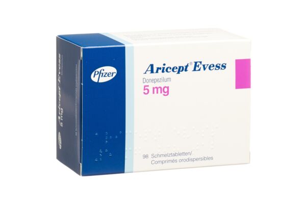 Aricept Evess Schmelztabl 5 mg 98 Stk