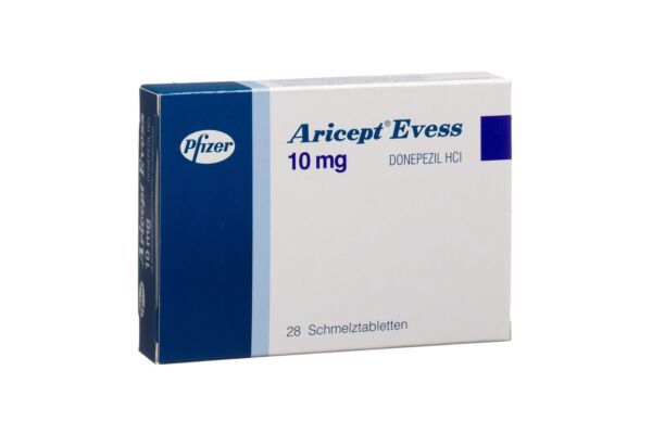 Aricept Evess Schmelztabl 10 mg 28 Stk