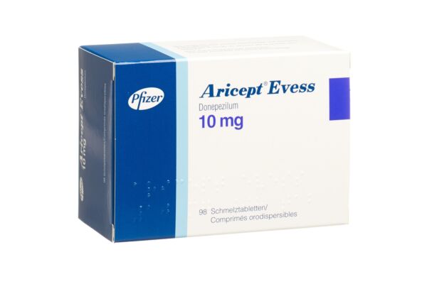 Aricept Evess Schmelztabl 10 mg 98 Stk