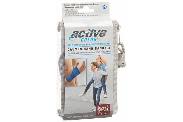 Bort ActiveColor bandage pour pouce et main XL bleu