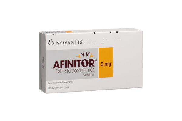 Afinitor Tabl 5 mg 30 Stk